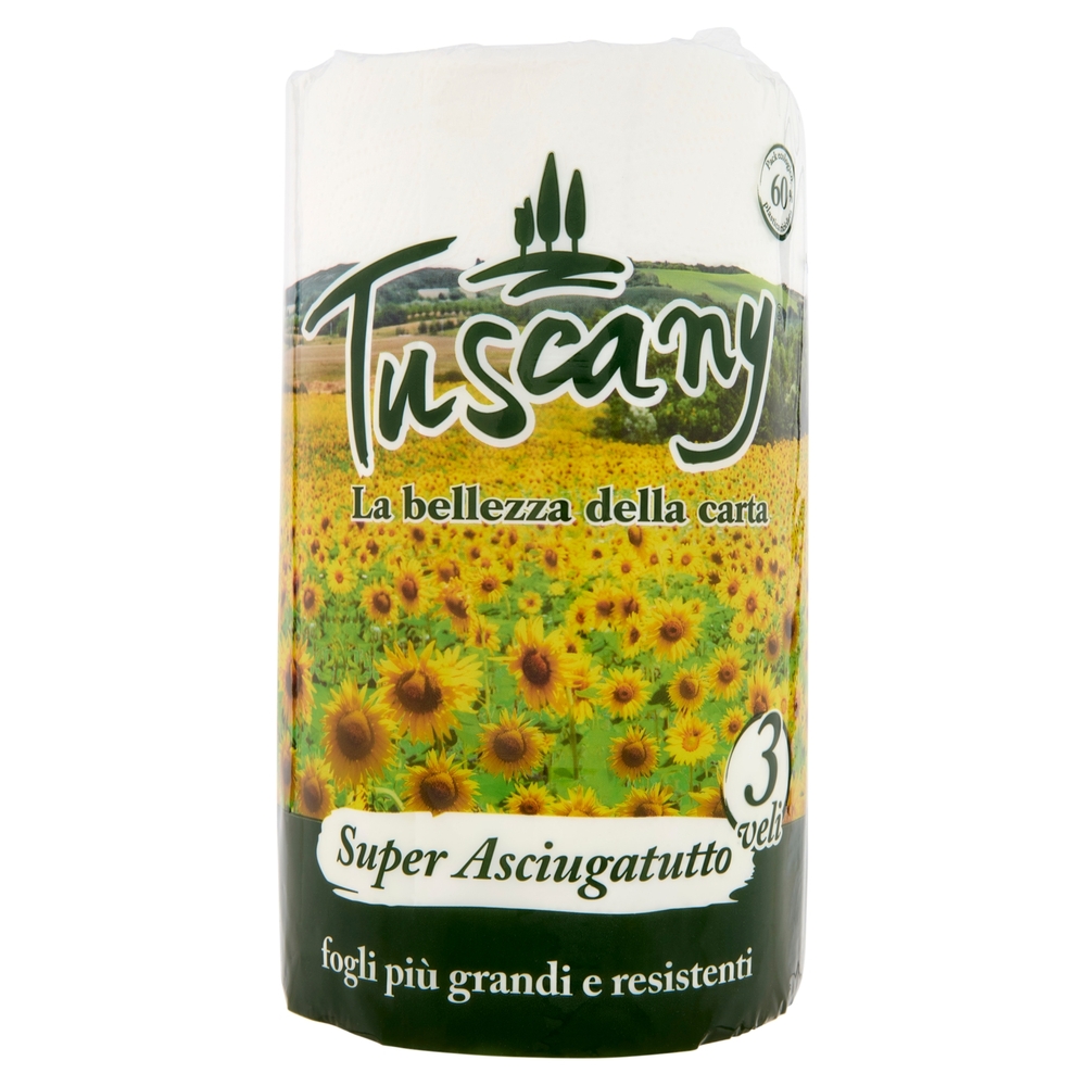 Tuscany Super Asciugatutto 3 veli